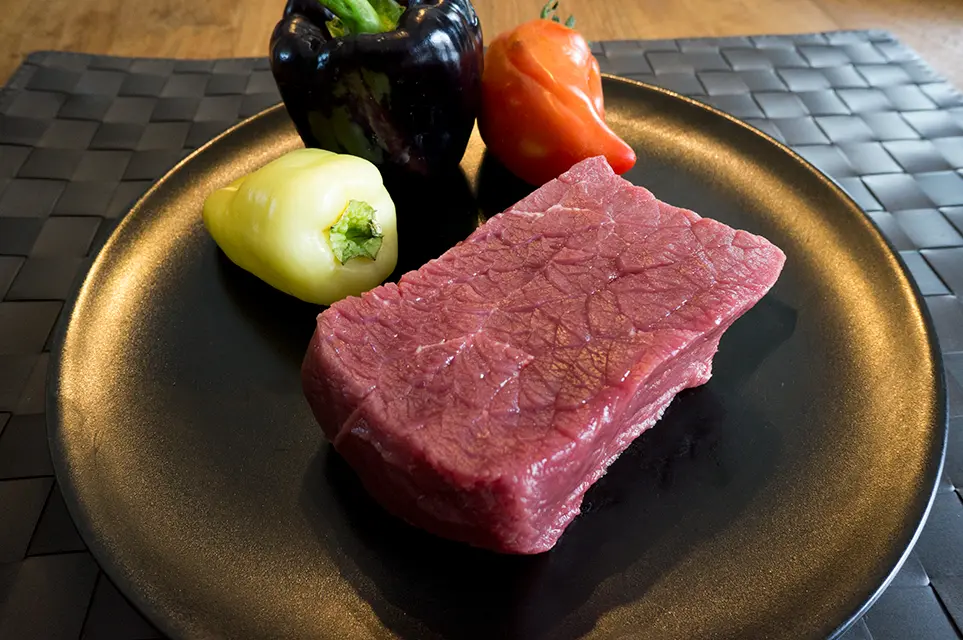 Steak de bœuf bio